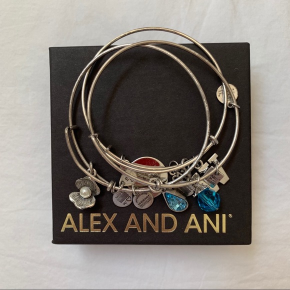 Alex and Ani Jewelry - Alex and Ani bracelet bundle living water & oyster